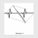 Suche nach leidenschaft aufkleber Herzschlag