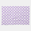 Suche nach quatrefoil muster geschirr tücher Weiß