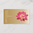 Suche nach rosa lotos blume visitenkarten Zen
