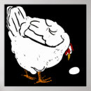 Suche nach huhn und eier poster Hühner