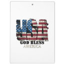 Suche nach amerika klemmbrett Gott segne amerika