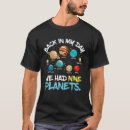Suche nach neun tshirts Planeten