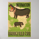 Suche nach hippo poster Vintag