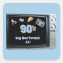 Suche nach fernsehen aufkleber Retro