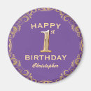 Suche nach glücklicher 1 geburtstag magnete Geburtstagsparty