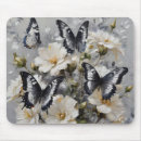Suche nach schwarze schmetterlinge mousepads Modern