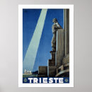 Suche nach trieste poster Vintag