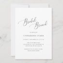 Suche nach black and white bridal shower einladungen Braut