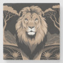 Suche nach männlicher löwe untersetzer Safari