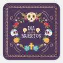 Suche nach der zucker aufkleber Dia de los muertos