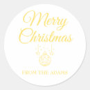 Suche nach gold christmas aufkleber Minimal