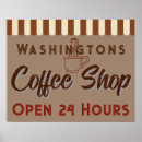 Suche nach vintage coffee poster Café
