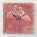 Suche nach rosa flamingos wanduhren Vintag