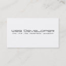 Suche nach computer technologie visitenkarten Web entwickler