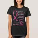 Suche nach brustkrebs krieger tshirts Breast cancer month