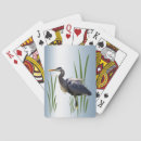 Suche nach reiher spielkarten Vogel