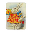 Suche nach weißes kaninchen magnete Alice im wunderland