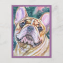 Suche nach französische bulldoggen postkarten Aquarell