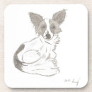 Suche nach papillon untersetzer Hund
