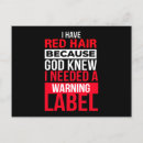 Suche nach redheads postkarten Haarfarbe