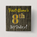 Suche nach 8 geburtstag buttons Für alle