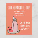 Suche nach erdbeeren flyer Café