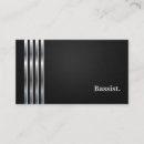 Suche nach bassisten visitenkarten Spieler