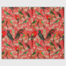 Suche nach paradiesvogel geschenkpapier Botanisch