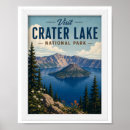 Suche nach crater lake poster Reise