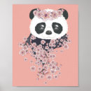 Suche nach panda cartoon poster Kawaii