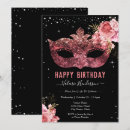 Suche nach masquerade einladungen Rosa