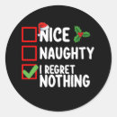 Suche nach naughty christmas aufkleber Weihnachten