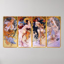Suche nach vier jahreszeiten poster Mucha
