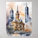 Suche nach stadtplan poster Aquarell