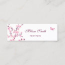 Suche nach rosa kirschblüten visitenkarten Für sie