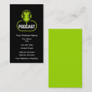 Suche nach podcaster visitenkarten Sozialen medien