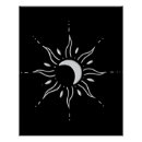 Suche nach sonne und mond poster Mandala