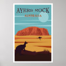 Suche nach ayers rock poster Vintag