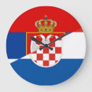 Suche nach kroatien wanduhren Flagge