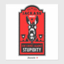 Suche nach dummheit aufkleber Jede person