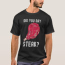 Suche nach rohes fleisch tshirts Steak