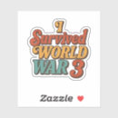 Suche nach weltkrieg aufkleber Retro