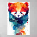 Suche nach red panda poster Natur