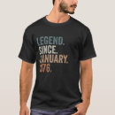 Suche nach legende seit 1976 tshirts Januar