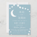 Suche nach moon and stars shower baby einladungen Niedlich