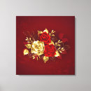 Suche nach rot gold leinwandbilder Rose