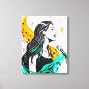 Suche nach singen leinwandbilder Mikrofon