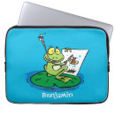 Suche nach grüner frosch laptop schutzhüllen Cartoon