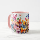 Suche nach rosa schmetterlinge tassen Aquarell