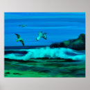 Suche nach küsten poster Wellen